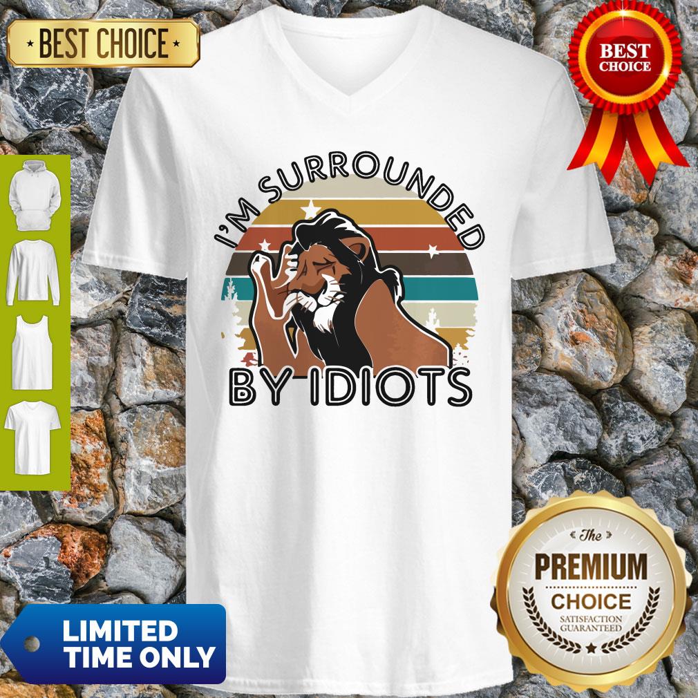 Official I’m Surrounded By Idiots V-neck