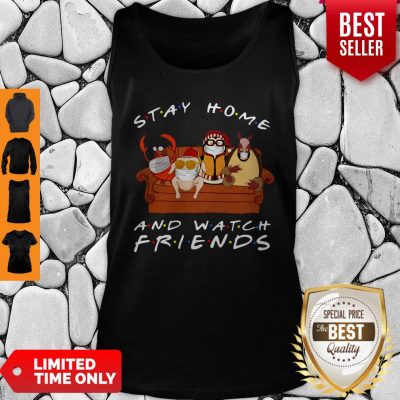 Official Stay Home And Watch Friends Tank Top