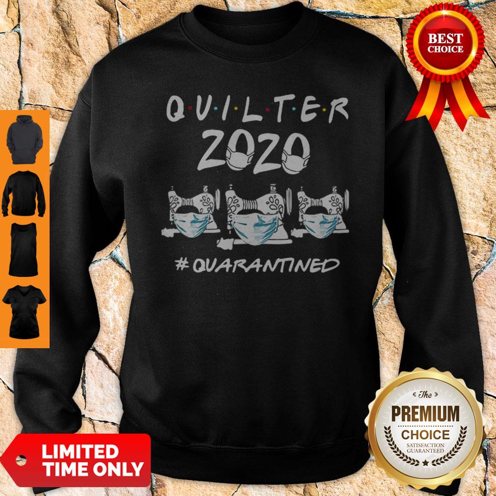 Quilter 2020 Quarantined Coronavirus Sweatshirt