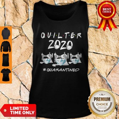 Quilter 2020 Quarantined Coronavirus Tank Top