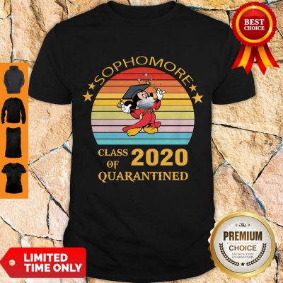 Premium Mickey Mouse Sophomore Class Of 2020 Quarantined Vintage Shirt