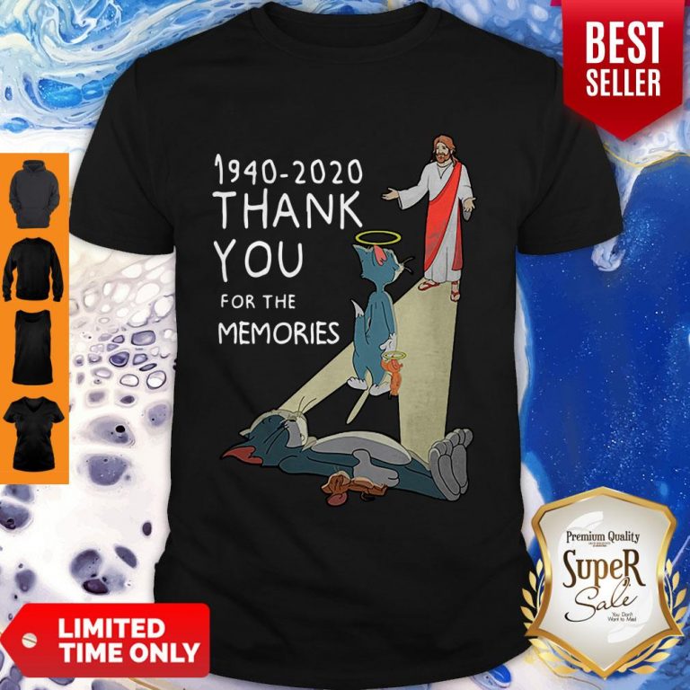 Top Tom And Jerry 1940 2020 Thank You For The Memories Shirt