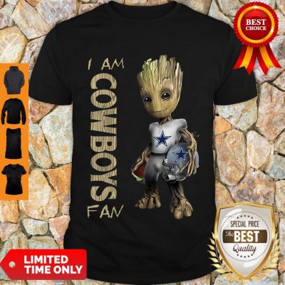 Nice Baby Groot I Am Dallas Cowboys Fan NFL Football Shirt