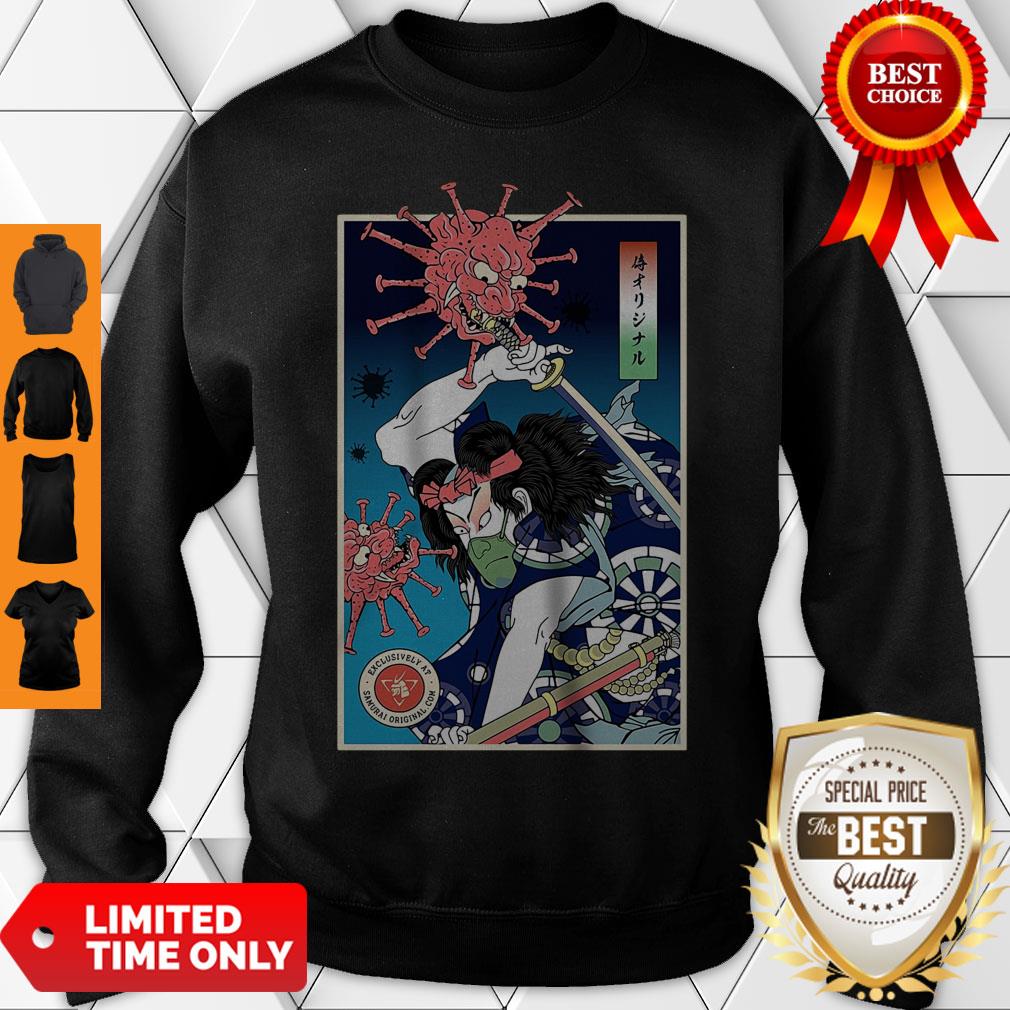 Official Samurai Corona Virus Sweatshirt