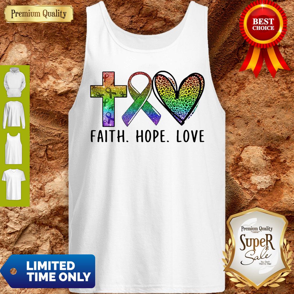 Premium Faith Hope Love Tank Top