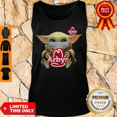 Official Baby Yoda Mask Hug Arbys Tank Top