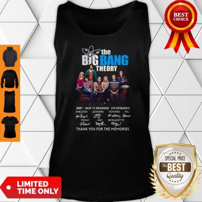 Pretty The Big Bang Theory Thank You For The Memories Tank Top