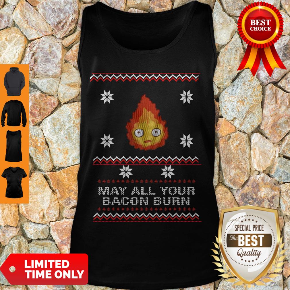 Premium May All Your Bacon Burn Tank Top