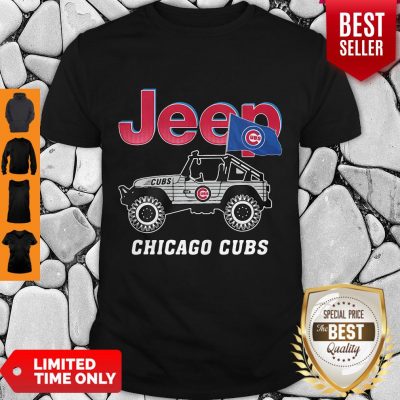 Top Jeep Car Chicago Cubs Flag Shirt