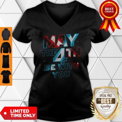 Official Star Wars May The 4th Be With You V-neck