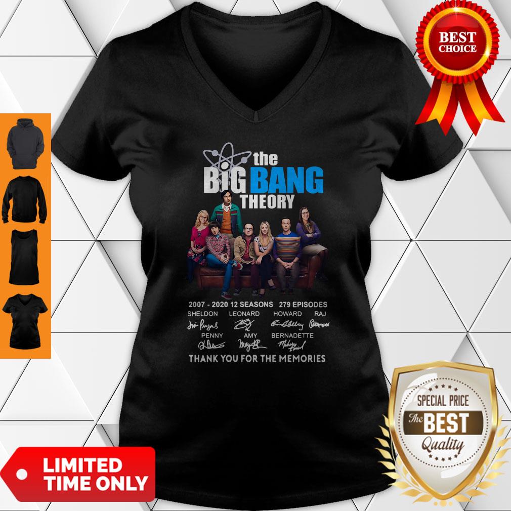 Pretty The Big Bang Theory Thank You For The Memories V-neck