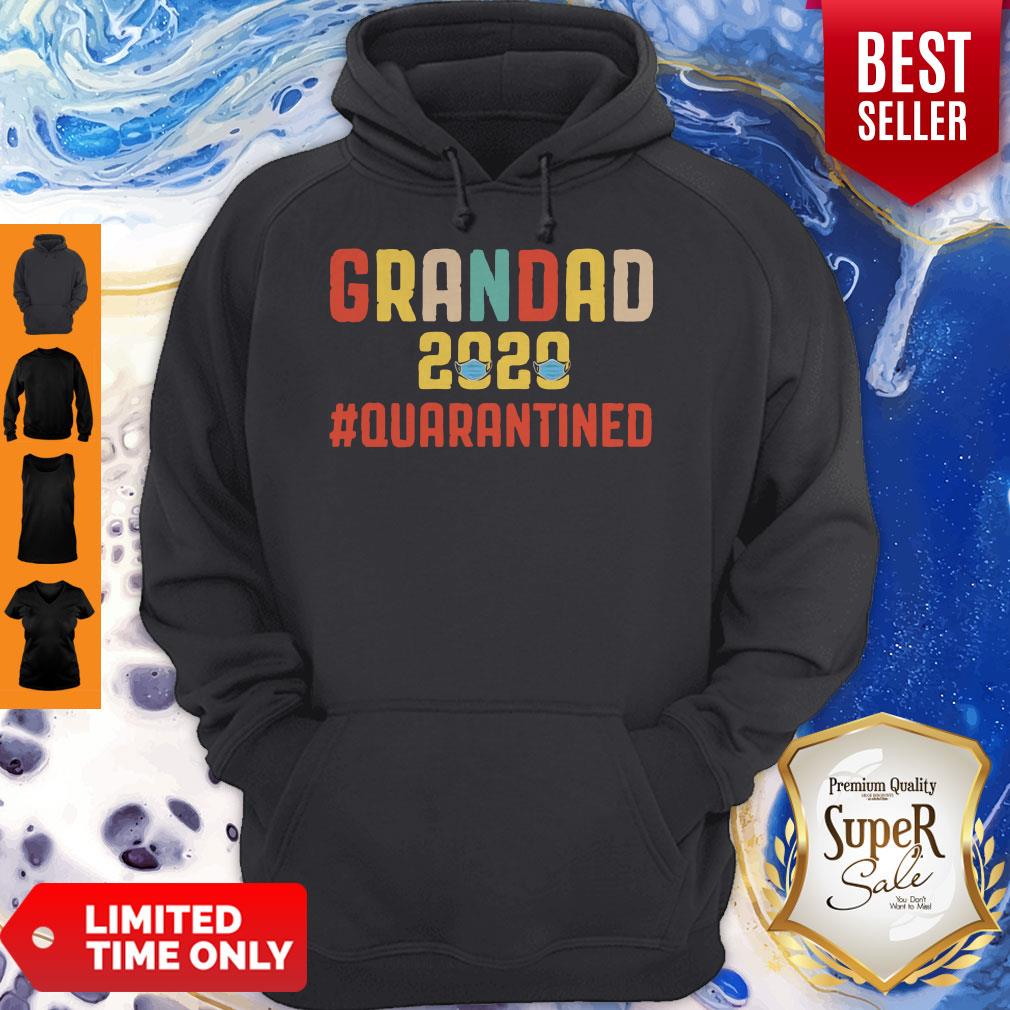 Awesome Grandad 2020 Quarantined Father's Day Hoodie