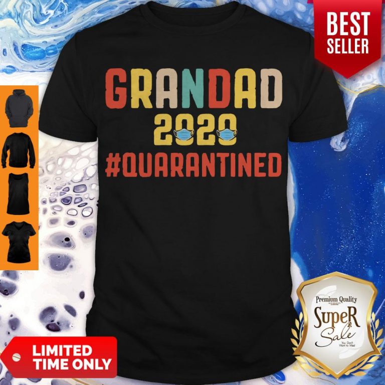 Awesome Grandad 2020 Quarantined Father's Day Shirt