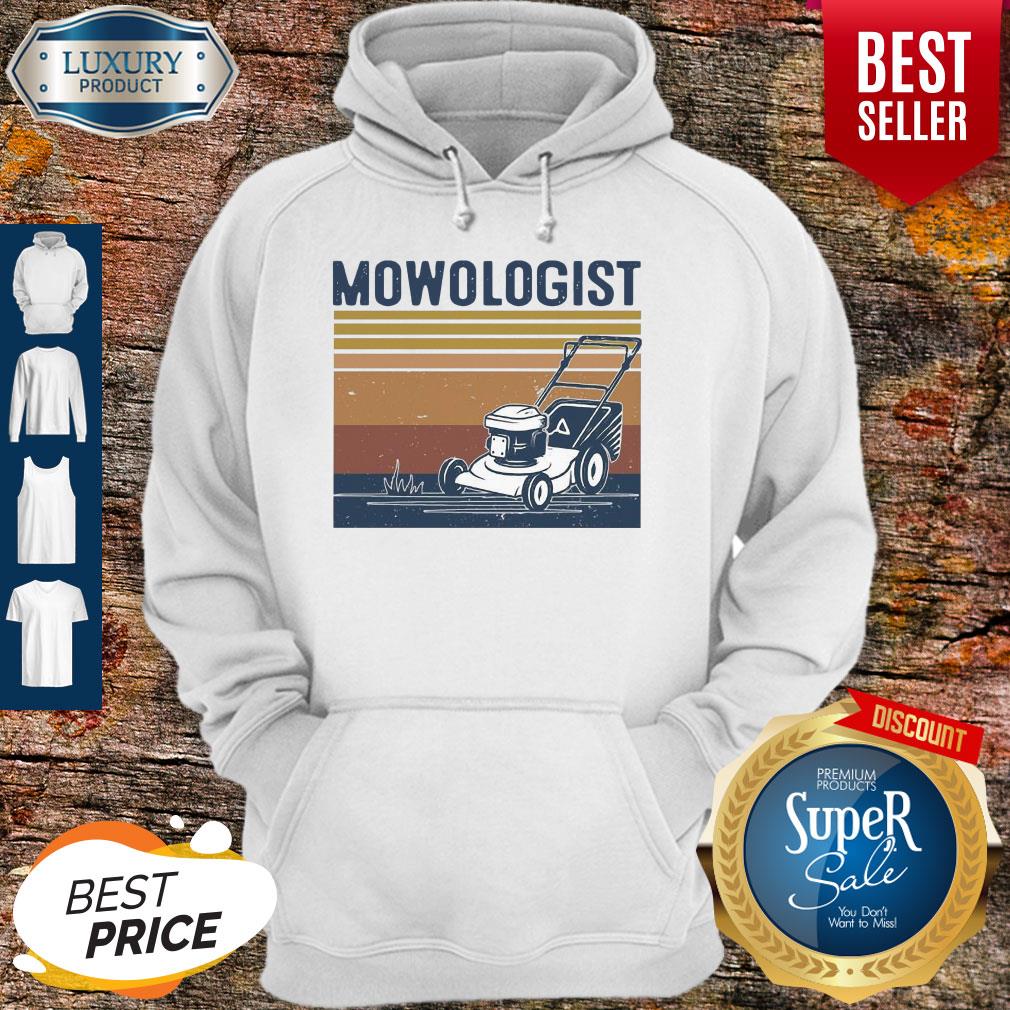 Awesome Mowologist Vintage Hoodie
