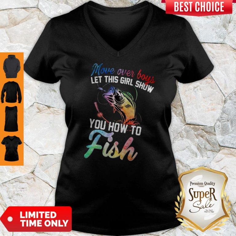 Awesome You How To Fish V-neck