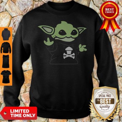 Baby Yoda Yodel Johnny Cupcakes T-Sweatshirt