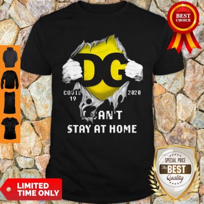 DG Logo Covid 19 2020 I Can’T Stay At Home T-Shirt