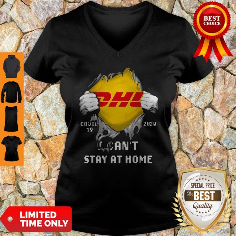DHL Covid 19 2020 I Can’t Stay At Home V-neck