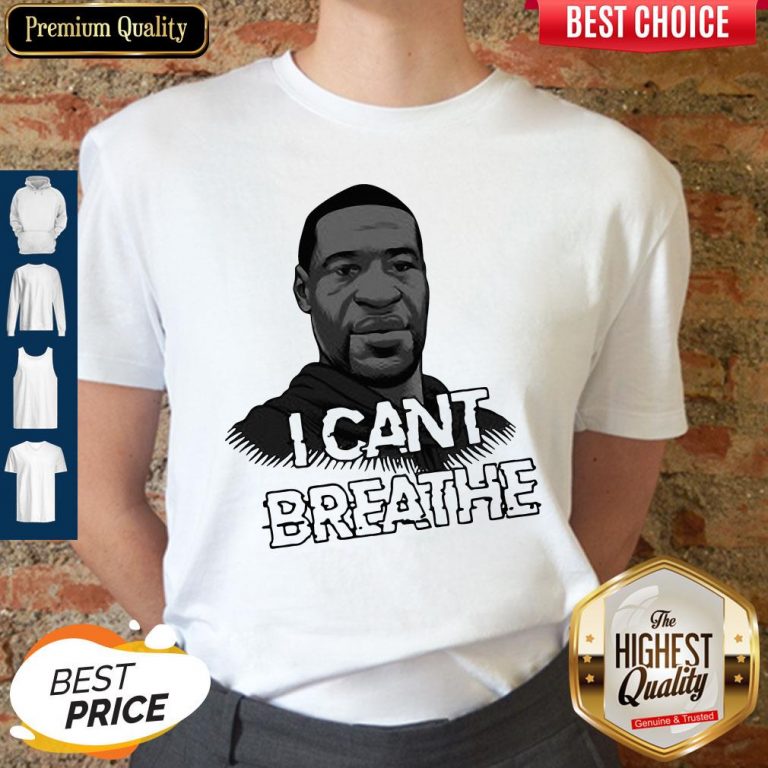 Funny I cant Breathe George Floyd #JusticeforFloyd T-Shirt