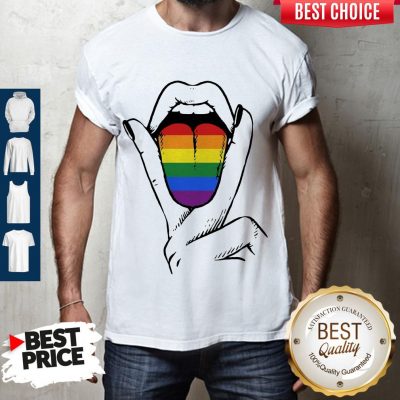 Funny Lgbt Mouth Hand Shirt