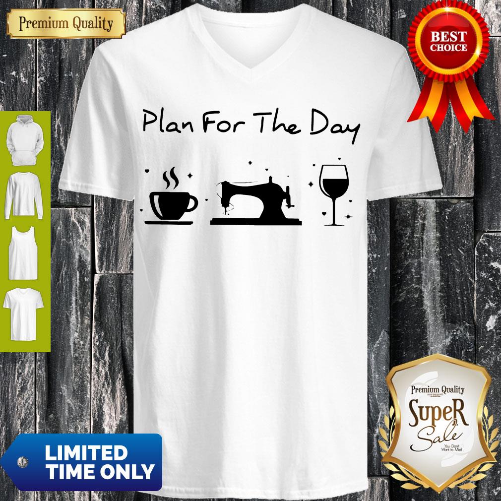 Funny Plan For The Day V-neck