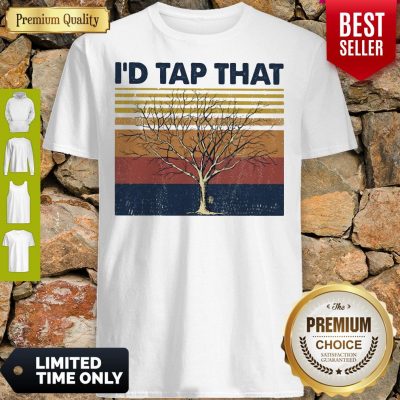 Official Id Tap That Tree Vintage Shirt