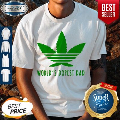 Official Weed Worlds Dopest Dad Shirt
