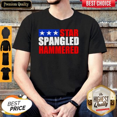 Premium Star Spangled Hammered 4th Of July Shirt