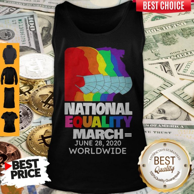 Top National Equality March June 28 2020 Worldwide Tank Top