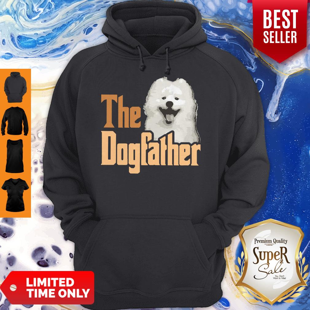 Top Samoyed The Dogfather Father's Day Hoodie