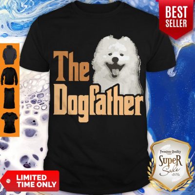 Top Samoyed The Dogfather Father's Day Shirt