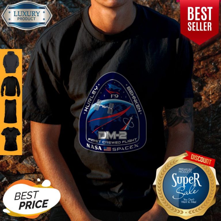 Top NASA SpaceX DM-2 First Crewed Flight Shirt