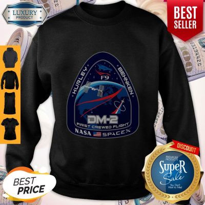 Top NASA SpaceX DM-2 First Crewed Flight Sweatshirt