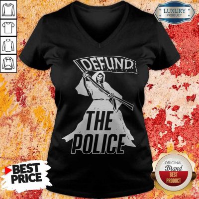 Awesome Death Defund The Police V-neck