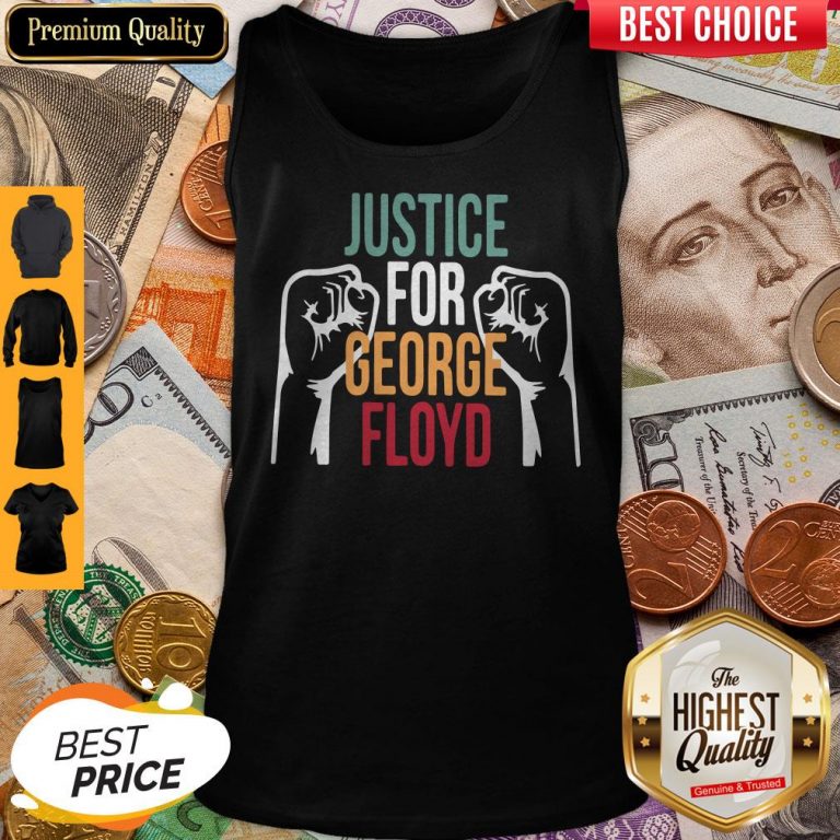 Awesome Justice For George Floyd Tank Top