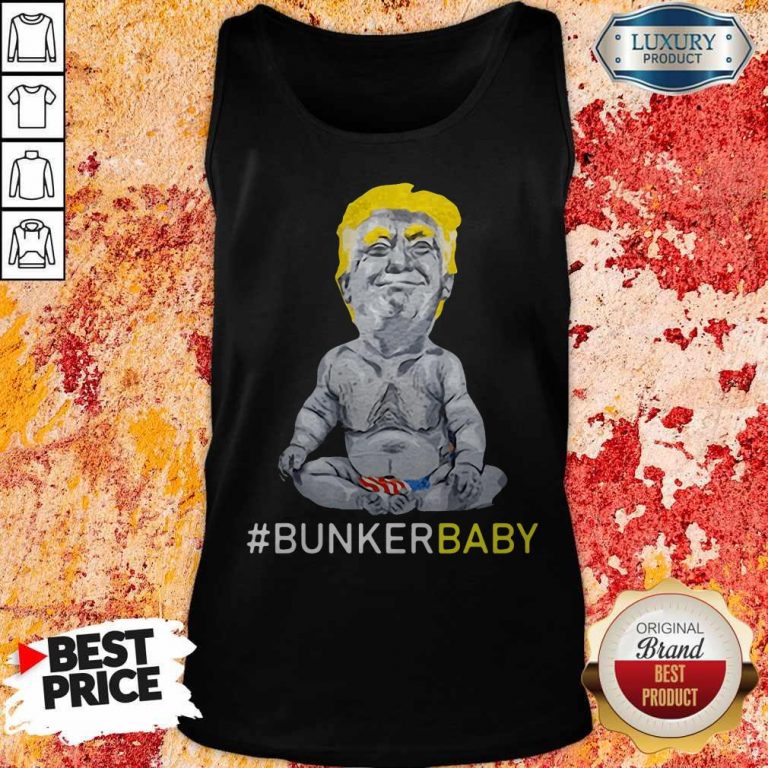 Awesome Trump Bunker Baby Tank Top