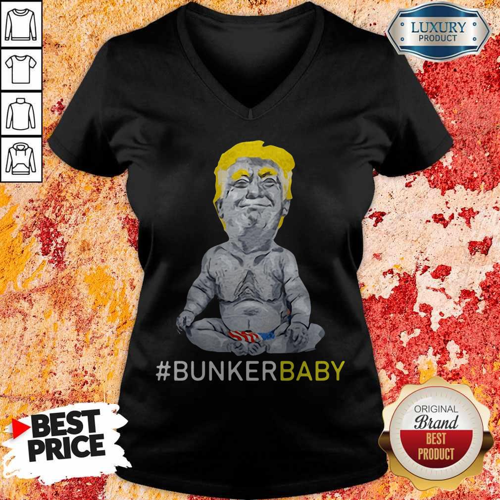 Awesome Trump Bunker Baby V-neck