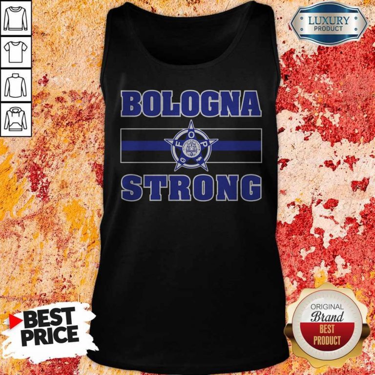 Funny Bologna Strong Tank Top