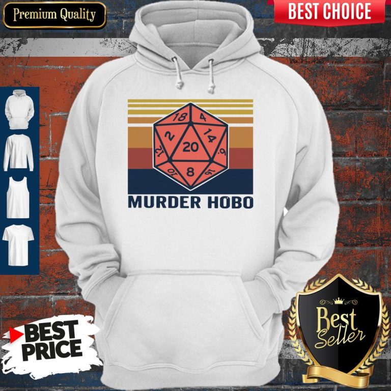 Funny Murder Hobo Vintage Hoodie