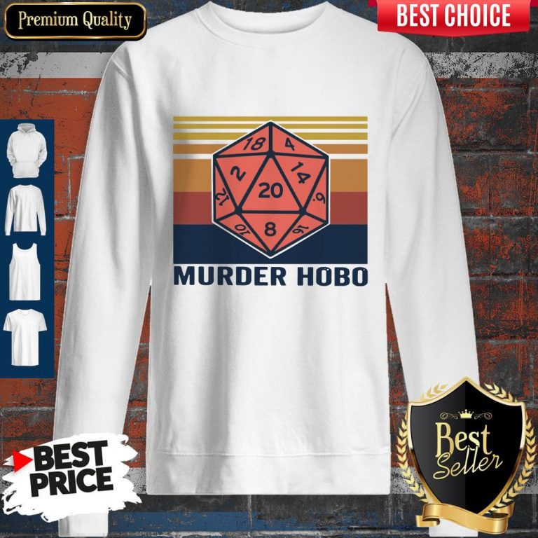 Funny Murder Hobo Vintage Sweatshirt