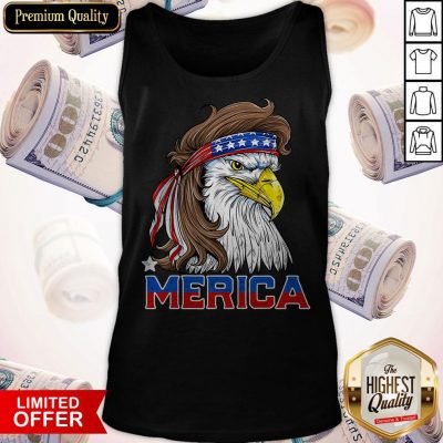 Nice Merica Eagle Happy Independence Day Tank Top