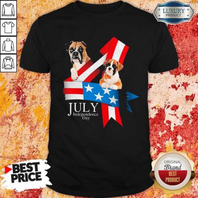Premium Boxer Happy Independence Day T-Shirt