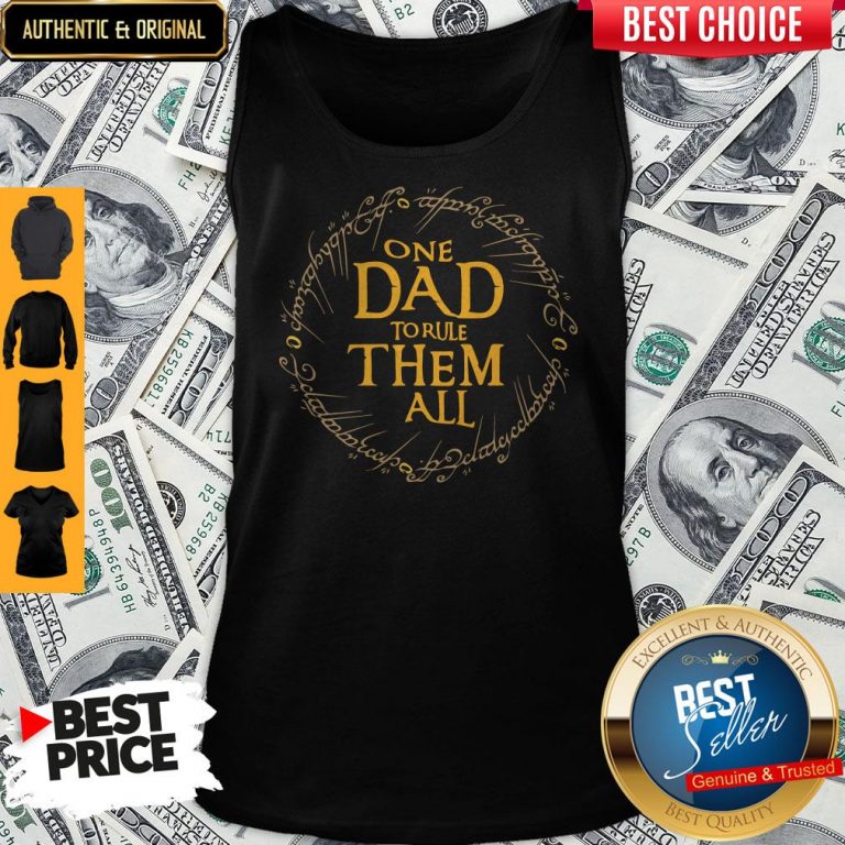 Premium One Dad To Rule Them All Tank Top