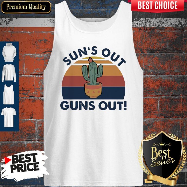 Premium Sun’s Out Guns Out Vintage Tank Top