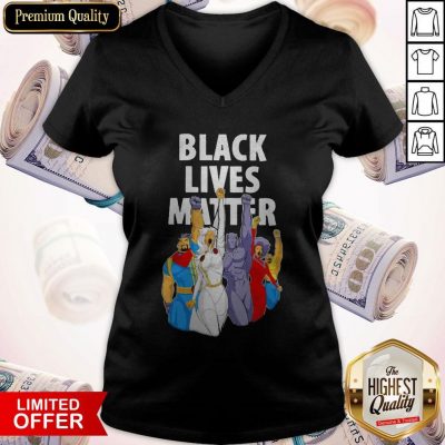 Premium X-men Strong Black Live Matter V-neck