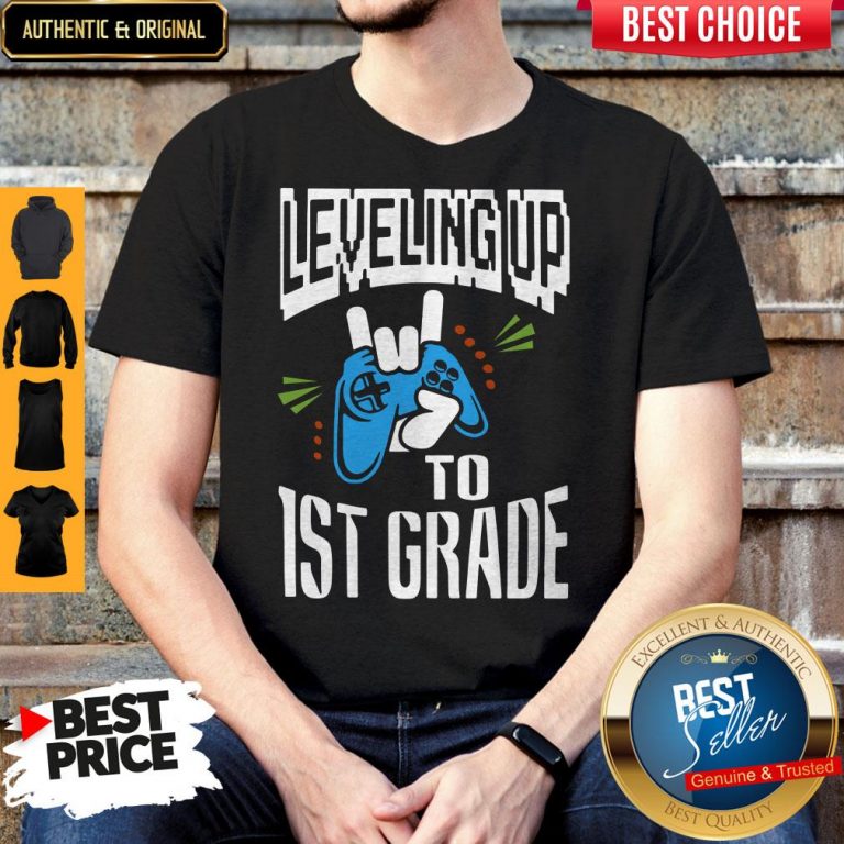 Top Leveling Up To 1ST Grade Shirt