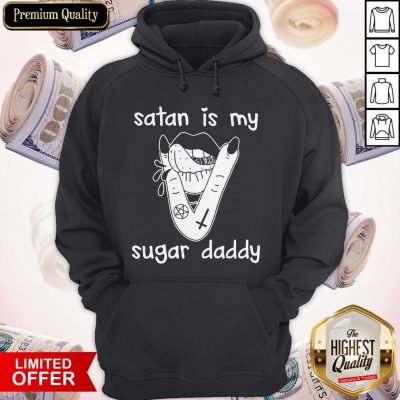 Top Satan Is My Sugar Daddy Hoodie