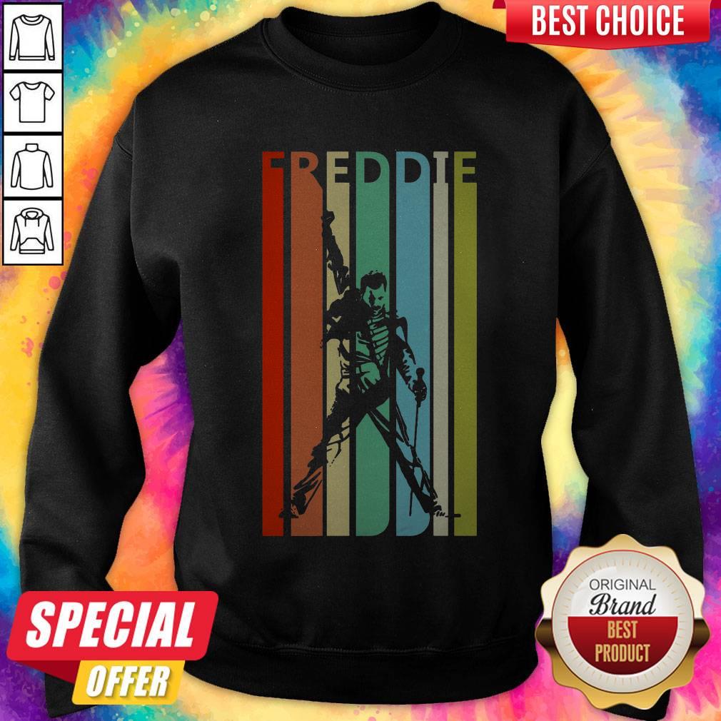 Awesome Freddie Mercury Vintage Retro Sweatshirt