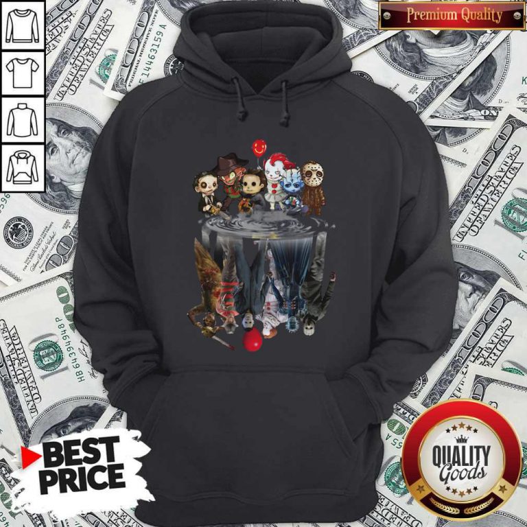 Awesome Horror Movie Character Shadows Hoodie