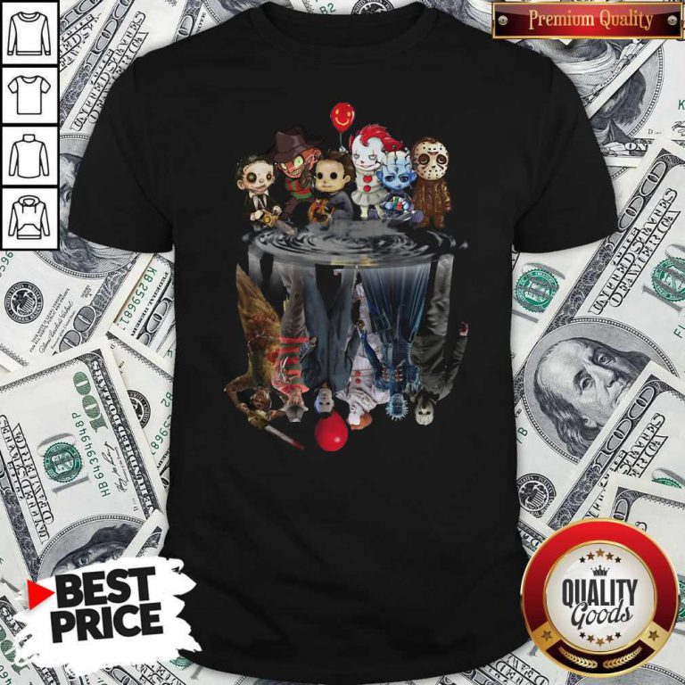 Awesome Horror Movie Character Shadows Shirt